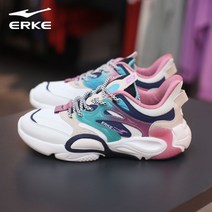 키높이 스탠딩화 Hongxing Erke 폭탄 여성 신발 공식 정통 부드러운 바닥 리바운드 아빠 봄 숙녀 두꺼운 캐주얼 신발을 높이다