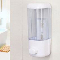 주방욕실 세제 샴푸 디스펜서 핸드워시 물비누 펌프 싱크대세제통 리필 벽부착형, 1구