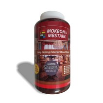 엠비스테인 목재용 냄새안나는페인트 친환경페인트 우드스테인 1L, 소나무