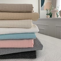 몽비쥬 바이미 d 60수아사_스프레드 패드 겸 여름 줄누빔이불 (S/Q/K)(8colors), 아이보리