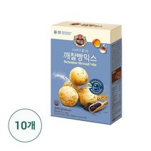 씨제이제일제당 백설 오븐용깨찰빵믹스 500g x 10개