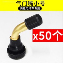 바이크 공기밸브 스쿠터킥보드 전동차 진공 임신 부종이다 문 말꼬리를 틀다 곧은입 크기 피두 두꺼운 구리 1060291241, 미니 사이즈 50 개 -2바퀴 전동