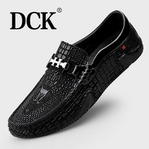 남자명품로퍼 30대남자구두 소가죽 dck 하이 엔드 비니 신발 남성용 가죽 2022 트렌드 남성용 신발 가을 슬립 온 남성용 Men loafers business shoes