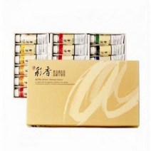 [∂LL7] 알파색채 채향 동양화 물감세트 15ml 18 학교 한국화 학원 학습용 수업용 그림 미술용 교육용_h§eEA, §본상품§e, 기본⊙옵