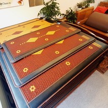 국산 참인 나노 게르마늄 매트 온열 전기 매트 찜질 돌 겨울 1인용 2인용 싱글 더블 퀸 침대 허리 찜질매트 소파 쇼파용 매트, 게르마늄 온열 전기 매트 (150x57cm)