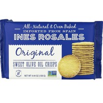 이네스로살레스 오리지널 스위트 올리브 오일 크리스프, 1개, 126g