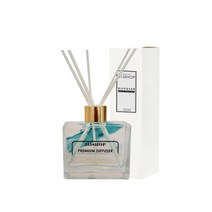 515샵 깃털 플라워 사각디퓨저 블루, 다우니