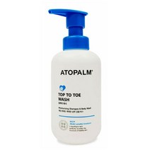 아토팜 아토팜 탑투토 샴푸 겸용 바디워시 바디클렌저, 아토팜 탑투워시300ml