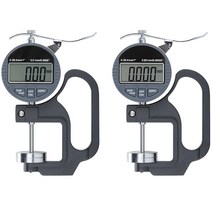 두께측정기 필름 정밀 가죽 원단 0.001mm 피막 공구, 백분율 0 10x120mm 라지