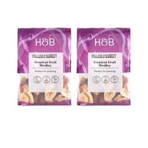홀랜드앤바랫 트로피칼 과일 메들리 400g Holland & Barrett Tropical Fruit Medley, 2팩