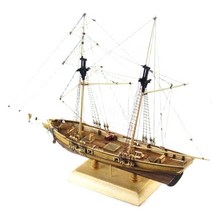 모형제작 미니어처 제사상 장식 납골당 미니어처 1:70 포트 나무 세일링 보트 모델 diy 키트 선박 조립 클래식 수제 나무 세일링 보트 장난감 선물, 사진으로