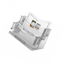 명함정리함 꽂이 케이스 홀더 2단 투명 1P 수납꽂이 보관 스탠드명함 -153EA givenus11401*3831146LJ