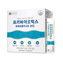 종근당 프리바이오틱스 프락토올리고당 FOS 5G X 30포 X 1박스 치커리 초유 아연