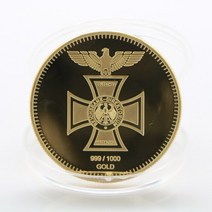 독일 1871 메달 금도금 동전 기념 유럽 세계 공예 컬렉션 홈 인테리어, 01 gold