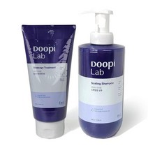 닥터지 두피랩 스케일링 샴푸 500g 두피 각질 케어 저자극 아로마향 헤어케어 민감피부 11203560, 01. 샴푸 500g + 트리트먼트300