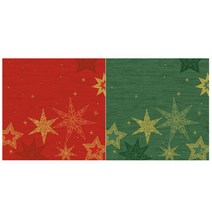 Duni 크리스마스 디너냅킨 스타스토리즈 10매, 레드