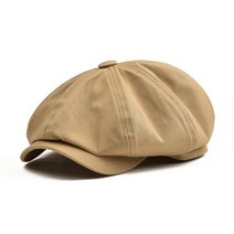 botvela white twill cotton newsboy cap for men women classic cabbies driver apple caps gatsby flat h