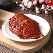 콩잎반찬 콩잎김치 콩잎장아찌 경상도콩잎 단풍콩잎 단품콩잎장아찌, 200g, 1개