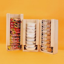 햇반선반 김보관함 라면정리함, 라면 큰 선반