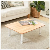 LPM 멀바우 메이플 라운드 접이식 테이블 800 x 600 mm, 혼합색상