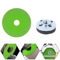 100mm 22mm 다이아몬드 유리 커팅 디스크 세라믹 타일 대리석 커터 원형 톱 블레이드 앵글 그라인더 압력판 포함, 한개옵션0