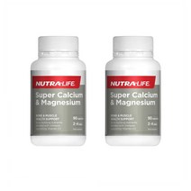 Nutra Life Super Calcium Magnesium 뉴트라 라이프 슈퍼칼슘 마그네슘 90캡슐 2팩