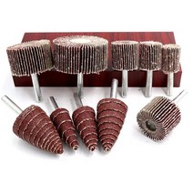 카운터싱킹 싱크 보링 1pcs 6mm 생크 그릿 80 샌드페이퍼 그라인딩 샌딩 헤드 휠, 콘 30