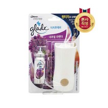 [엘지생활건강] 그레이드 터치앤후레쉬 화장실방향제 본품 라벤더, 상세 설명 참조