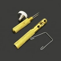 낚시 바늘 매듭기 후크 메이커 루프 만들기 풀기 다목적 가위 낚시줄 리드 두개 바늘 결속기 연결 수동 묶음 민물 바다 선상 우럭 참돔 광어 목줄 쇼크리더 편리 기기 걸이식
