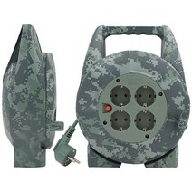 TGIC 4구 15m 20m 1.0sq 코드릴 캠핑릴선 전기릴선 연장선 리드선 신제품 (고속충전기)., CAMP-R1020 1.0SQ 20M