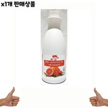 식자재 도매) 자몽농축에이드(데이웰 1.12Kg) 1개, 상세페이지 참조, 상세페이지 참조