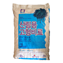 산림용고형비료 20kg 소나무 묘목 가로수 조경 과일 동백 나무 전용 비료 밑거름 웃거름
