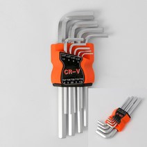 육각렌치 9종세트 볼트조이기 짧은드라이버 기역자드라이버 삼각형드라이버 별렌지 별나사드라이버 육각렌치세