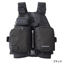 시마노 SHIMANO 스프 프리 서핑 낚시 조끼 VF-025U 블랙