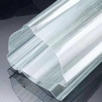 투명 지붕 홑강판 판넬 단열 플라스틱 건물 처마 차양 인테리어, 두께 1.5mm 길이 0.9m