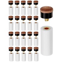 Kenkio 40피스 12mm 큐팁 풀 당구대 큐스 팁 스누커용 풀 큐스틱 페.. 정품보장, 단일
