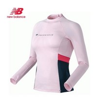[뉴발란스] [NewBalance] 여성용 내장캡 뒷지퍼 래쉬가드 (26)Light P