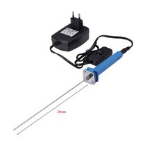 열선 우드락 커터기 스티로폼 절단기 재단기 거품 커터 펜 전기 열 칼 15W 110V-240V 핫 멜트 커팅 머신 버블 필름 짠 가방 스폰지 KT 보드 절단 도구, [09] EU 20cm