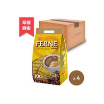 ()페르네 커피믹스 400T (100T x 4개)아라비카종 고급원두 사용/실속형 커피, (무료배송)페르네 커피믹스 400T