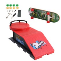 핑거보드 핑거보드공구 핑거보드나무덱 Tech deck 핑거 보드 Ultimate Parks New J2HD 용 스케이트 파크 램프 부품, 4