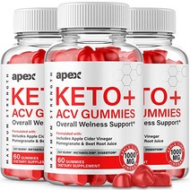 (3 Pack) Apex Keto Gummies Apex Keto ACV Gummies Advanced Formula Apex Keto Apple Cider Vinegar Gumm, 한개옵션1
