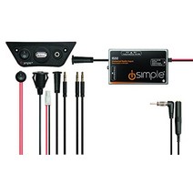 iSimple FM 모듈레이터 RadioMod RCA 오디오 입력 가능 3.5mm USB 스위치 포트 포함 IS32