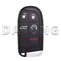 호환 Datong Wold 자동차 키 쉘 케이스 그랜드 저니 RAM 충전기 챌린저 듀랑고 교체 하우징 커버, 07 4Plus1 BT_02 3 버튼