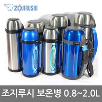 일본 조지루시보온보냉병모음 코끼리보온병 원터치 보온머그 텀블러 보온물병 불소코팅 물통, 선택18-1.03L(SJ-JS10-RA)레드