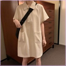 캐주얼 루즈핏 카라 미니 원피스 라인 하객 상견례 봄 스퀘어넥 화이트 여성 여름 9Uw 캠핑 편안한 여행 나들이 휴가 청순 바닷가 해변 기본 러블리 심플 우아한 귀여운 휴양지 바캉스 해수욕장 데일리