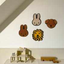Maison Deux 벽걸이 러그 귀여운 인테리어 소품 미피, Melanie