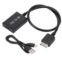 1080P PS2 HDMI 케이블 어댑터 Playstation 2 변환기 모든 디스플레이 모드 PC HDTV 모니터, For PS2 to HD