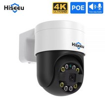아파트현관cctv 코멕스인터폰 도어락Hiseeu nvr용 4K 8MP 2K 4MP PoE PTZ IP CCTV 카메라 비디오 감시 보, 02 2K 4MP Camera