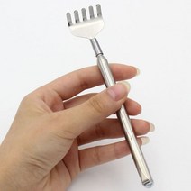 휴대용 스텐 안테나 미니 5단 접이식 등긁개 효자손 효도손