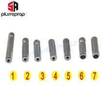 3D프린터 관련 부품 용품 MK8 M6 용 3D 프린터 부품 1.75mm 필라멘트 스테인레스 스틸 스로트 PTFE 튜브 노, 05 5